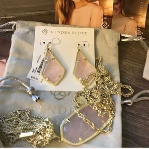 Rose quartz set FINAL PRICE 65